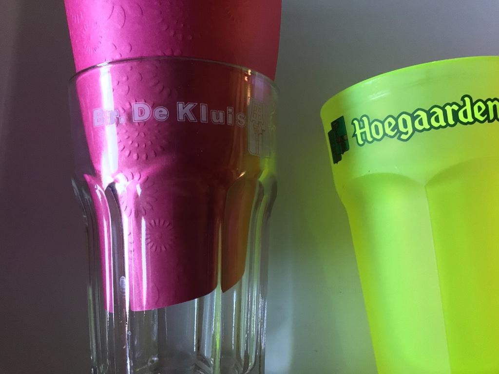 Verre à bière Hoegaarden, Collections, Verres & Petits Verres, Enlèvement ou Envoi, Verre à bière