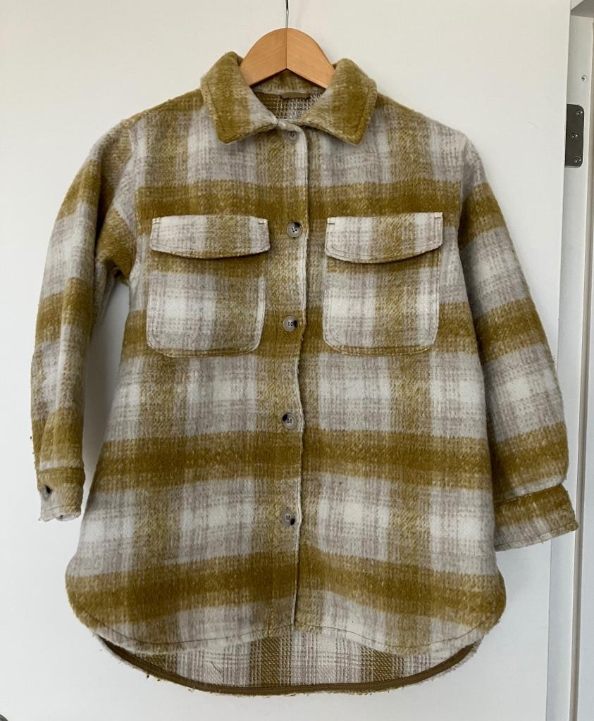 Overhemd beige-okerkleurig 134, Enfants & Bébés, Vêtements enfant | Taille 134, Enlèvement ou Envoi, Chemise ou Chemisier, Zara