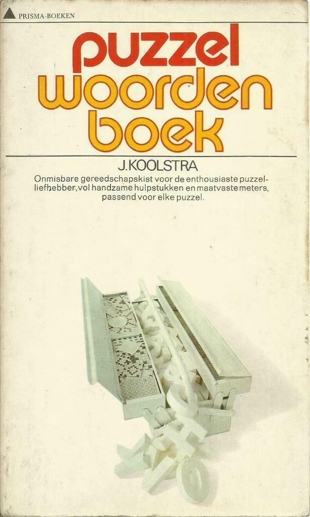 PUZZEL WOORDENBOEK - J. KOOLSTRA, Hobby & Loisirs créatifs, Sport cérébral & Puzzles, Utilisé, Livre casse-tête, Enlèvement ou Envoi
