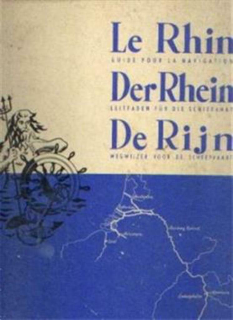 De Rijn, wegwijzer voor de scheepvaart, 1961, Enlèvement ou Envoi, Utilisé