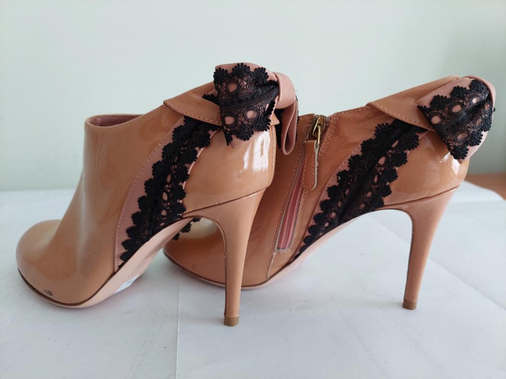 76C* RODE VALENTINO authentiek leren hoge hakken - gelezen (, Kleding | Dames, Pumps, Overige kleuren, Verzenden, Gedragen