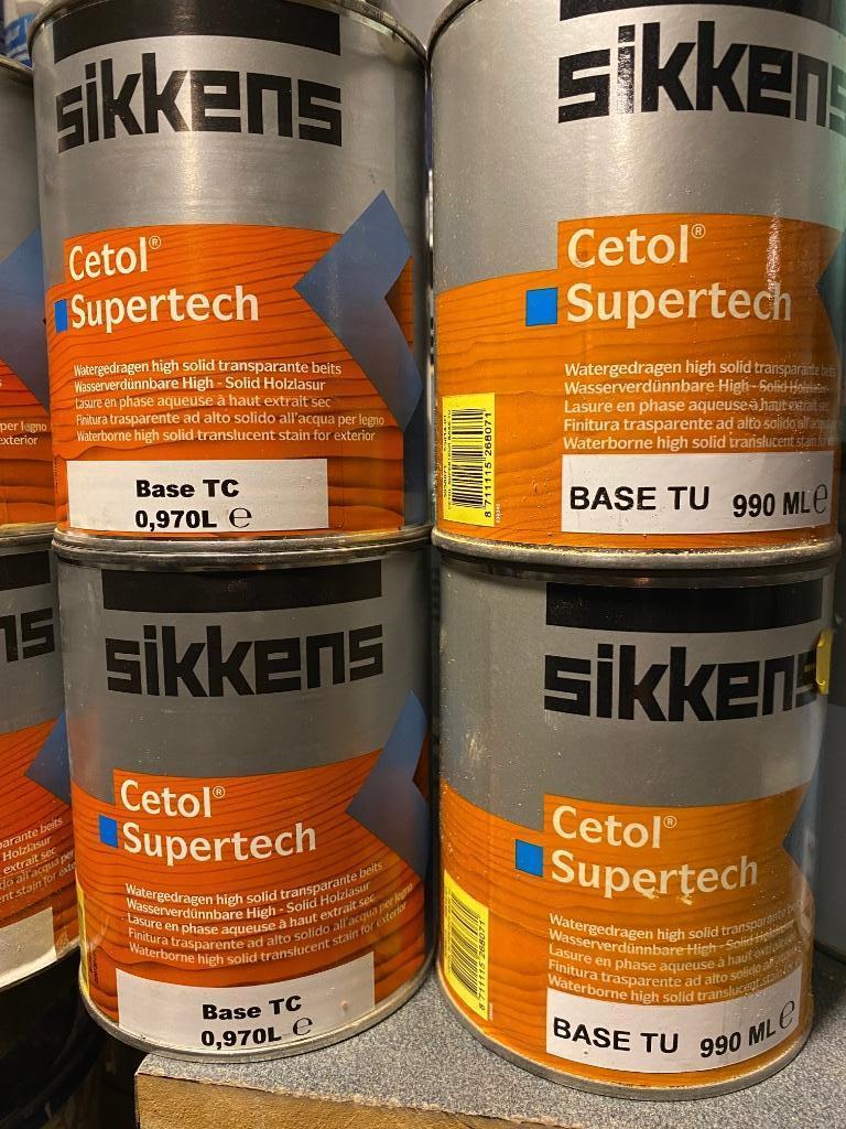 Sikkens Cetol Supertech Lasure, Bricolage & Construction, Peinture, Vernis & Laque, Moins de 5 litres, Enlèvement, Neuf, Lasure