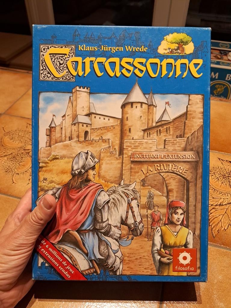Spel Carcassonne Filosofía 2015, Hobby en Vrije tijd, Gezelschapsspellen | Bordspellen, Een of twee spelers, Ophalen of Verzenden