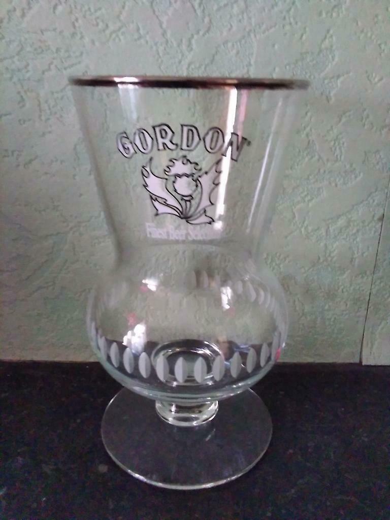 Doos 6 Gordon scotch & finest glazen, Verzamelen, Ophalen of Verzenden, Zo goed als nieuw