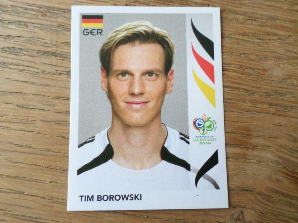 Tim BOROWSKI (Allemagne) Panini WK 2006 Allemagne nº26., Collections, Enlèvement ou Envoi, Neuf, Sport
