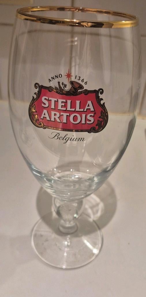 Verres à tulipes Stella-Artois 50cl, Collections, Enlèvement ou Envoi, Comme neuf