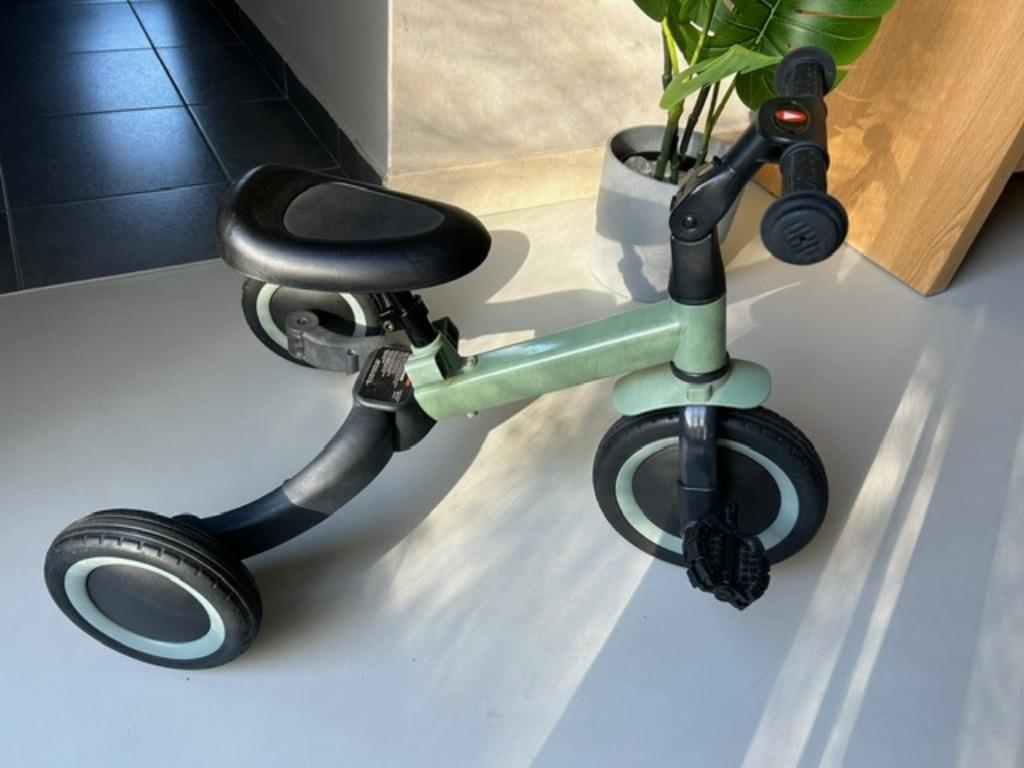 Topmark Kaya Loopfiets/Driewieler groen, Fietsen en Brommers, Fietsen | Kinderfietsjes, Ophalen, Gebruikt, Topmark Kaya