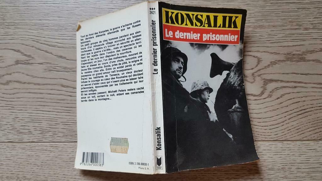 Le dernier prisonnier - Konsalik, Livres, Enlèvement ou Envoi, Utilisé