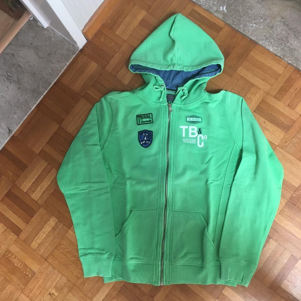 Groene vest Terre Bleue 14jaar, Gebruikt, Terre Bleue, Trui of Vest, Ophalen of Verzenden