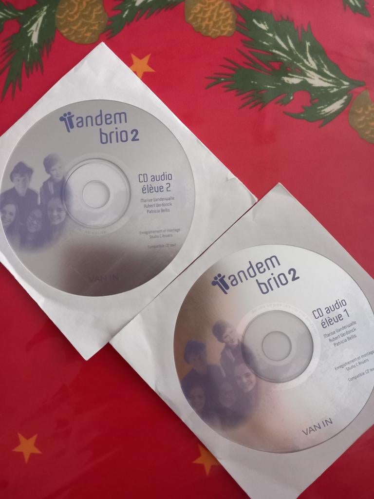 CD pour livre tandem brio 2  ( 2 CD par livre)

Disponible à, Enlèvement, Comme neuf