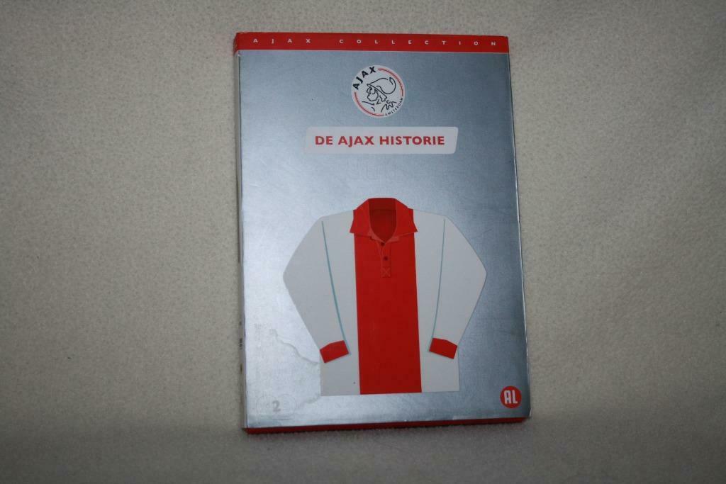 NIEUW - DVD : De Ajax Historie  Ajaxcollection  Amsterdam, Voetbal, Alle leeftijden, Boxset, Ophalen of Verzenden