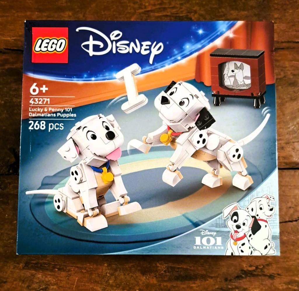 LEGO Disney 43271 Lucky & Penny 101 Dalmatiërs, Ophalen of Verzenden, Nieuw, Complete set, Lego