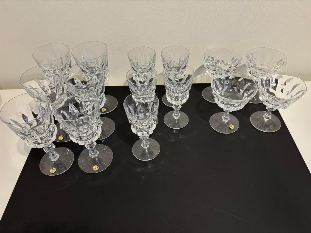 Kristallen glazen Peill (vintage, jaren 70), Antiek en Kunst, Ophalen