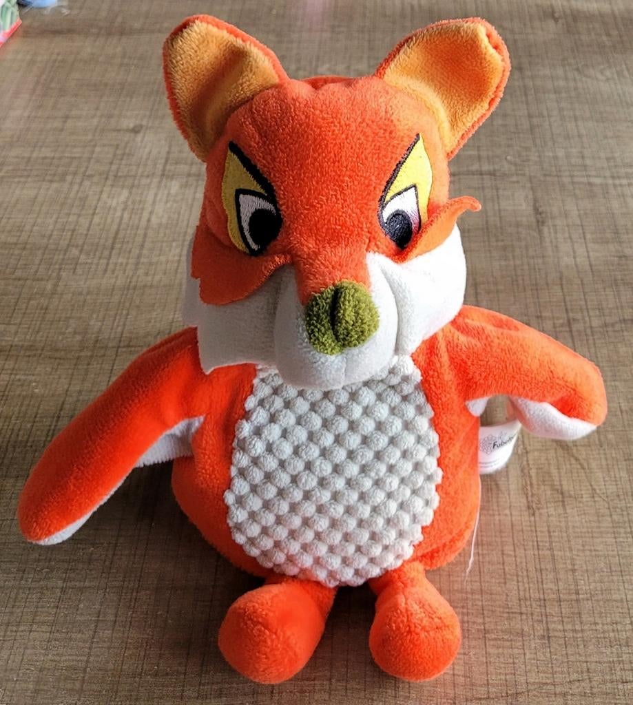 De Fabeltjeskrant - handpop: Lowieke de Vos (25 cm), Verzamelen, Poppetjes en Figuurtjes, Ophalen of Verzenden, Gebruikt
