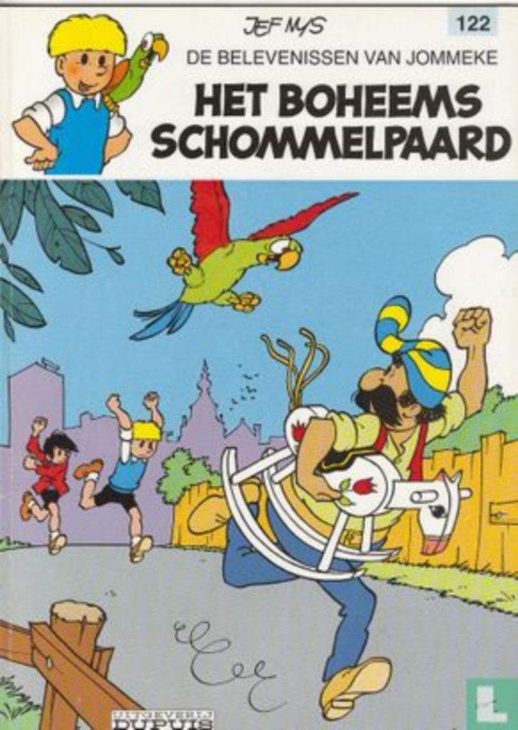 het boheems schommelpaard nr 122, Eén stripboek, Ophalen of Verzenden, Nieuw, Jef Nijs
