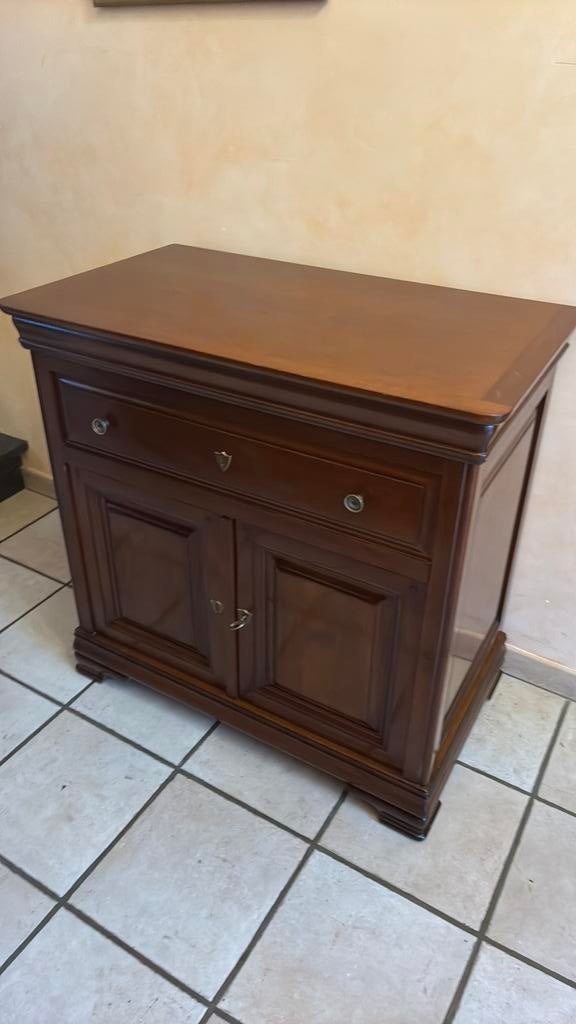 Meuble tv et hifi en merisier poli, Ophalen