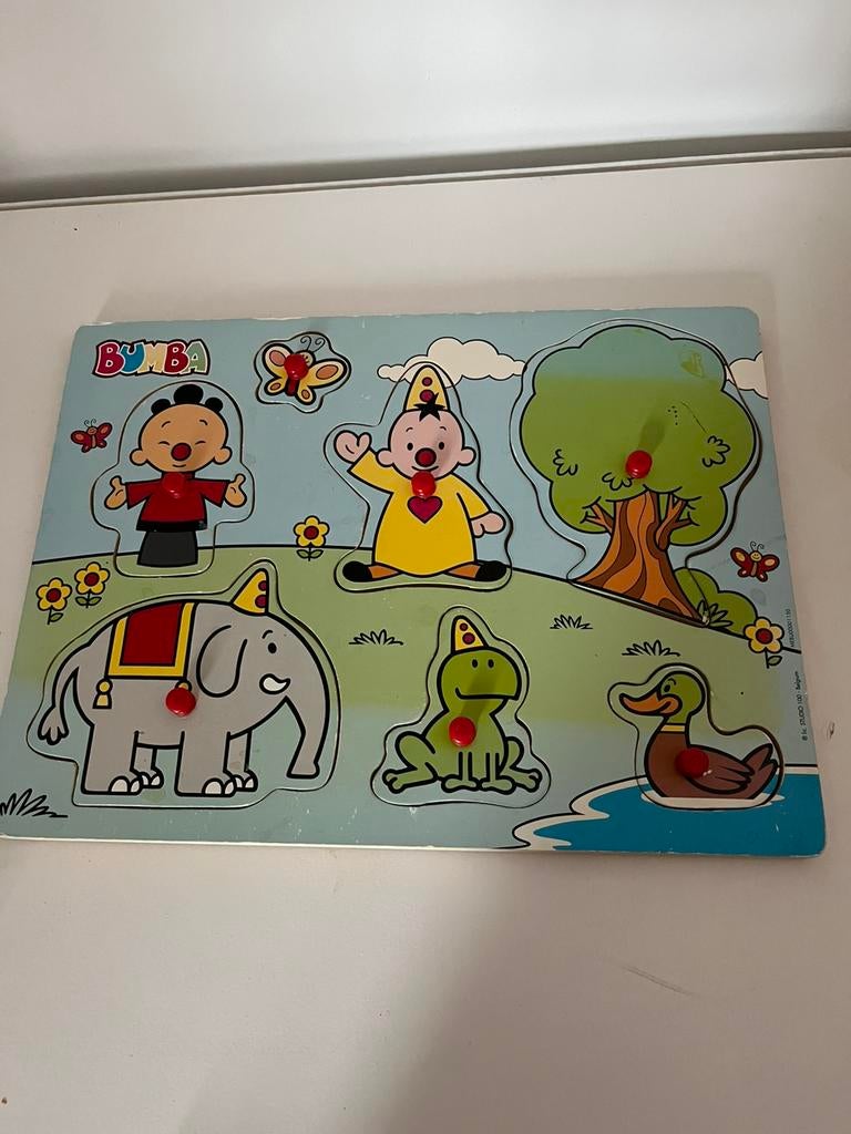 Houten puzzel bumba, Kinderen en Baby's, Ophalen, Gebruikt