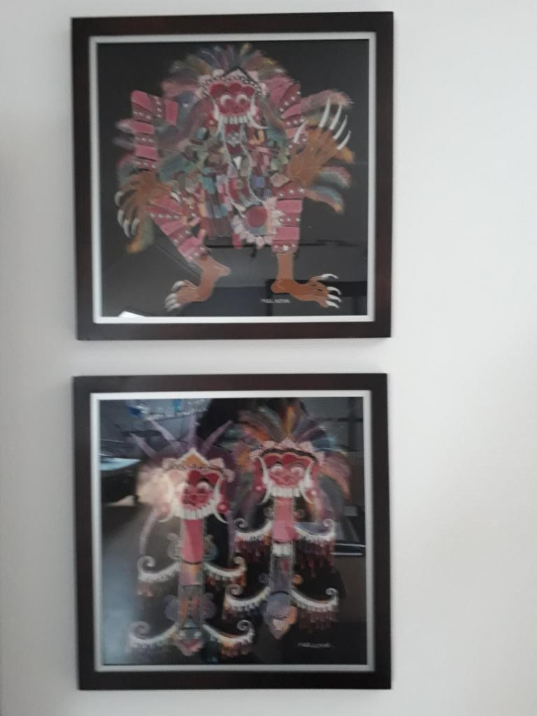 BATIKKEN UIT INDONESIE, Ophalen