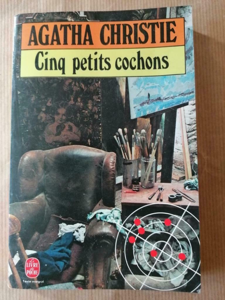 Cinq petits cochons Agatha Christie Le livre de poche 4800, Ophalen of Verzenden, Gelezen
