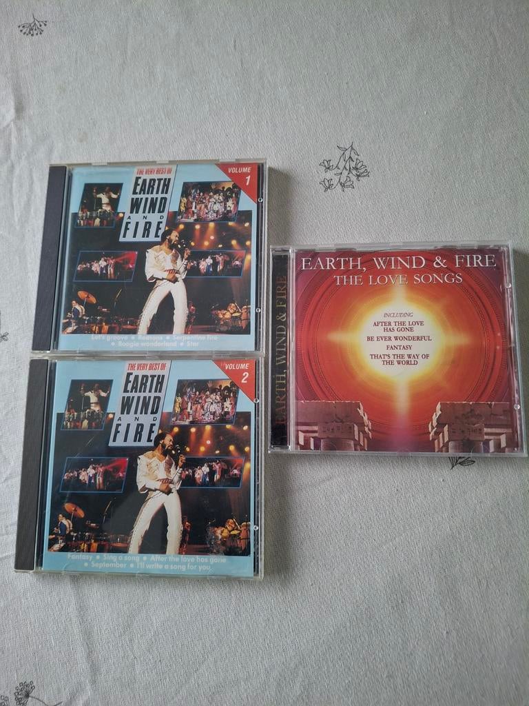 Cds earth wind and fire  1 euro per cd, Cd's en Dvd's, Ophalen of Verzenden