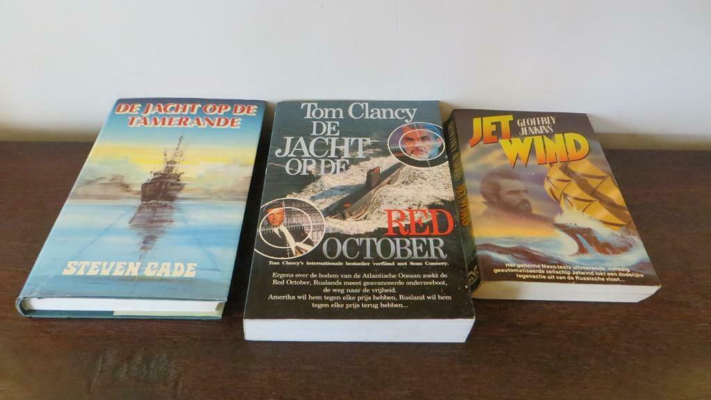 RED OCTOBER / DE JACHT OP DE TAMERANDE / JETWIND 3bkn/1 pr, Ophalen of Verzenden, Zo goed als nieuw, CLANCY & JENKINS & CADE