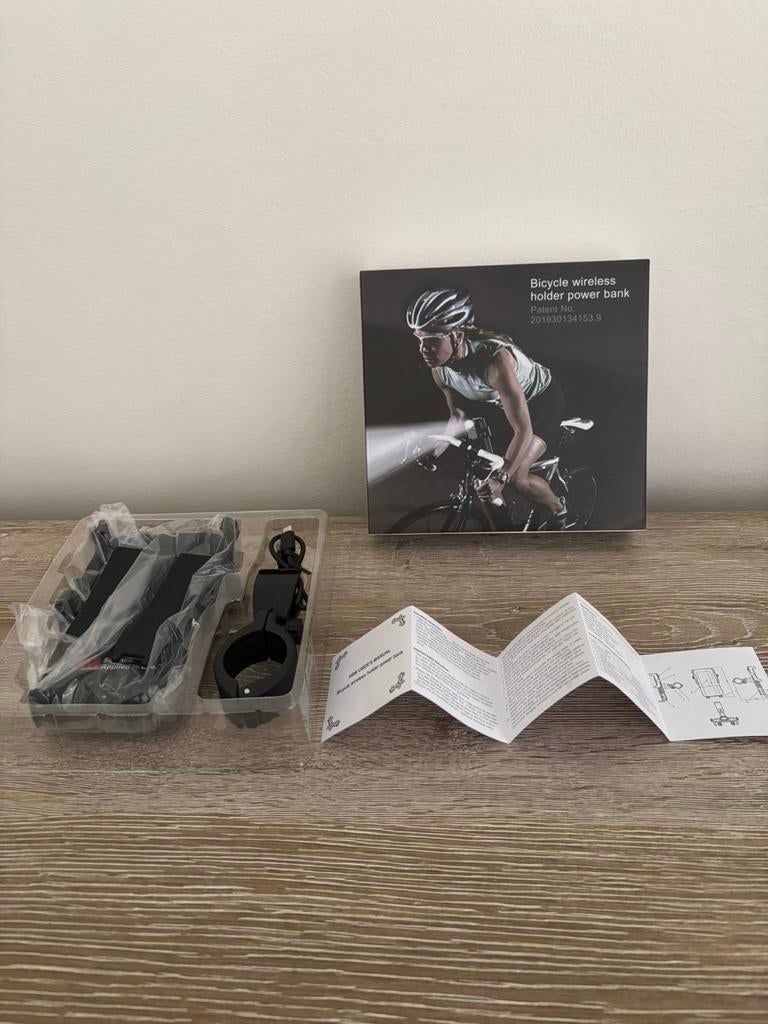 Fiets telefoonhouder met geïntegreerde powerbank ( nieuw), Enlèvement ou Envoi, Neuf