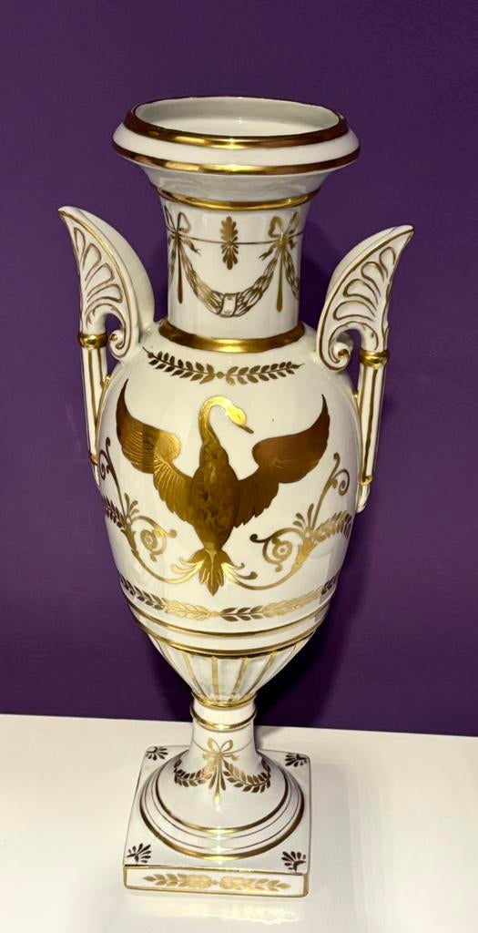 Vase Porcelaine de Paris  style Empire, Enlèvement