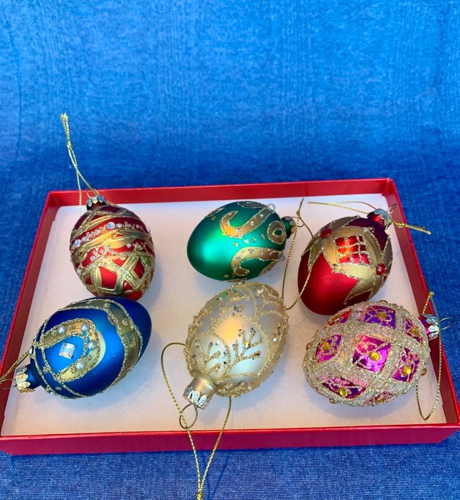 Handmade Fabergé Inspired X-Mas Tree Deco, Ophalen