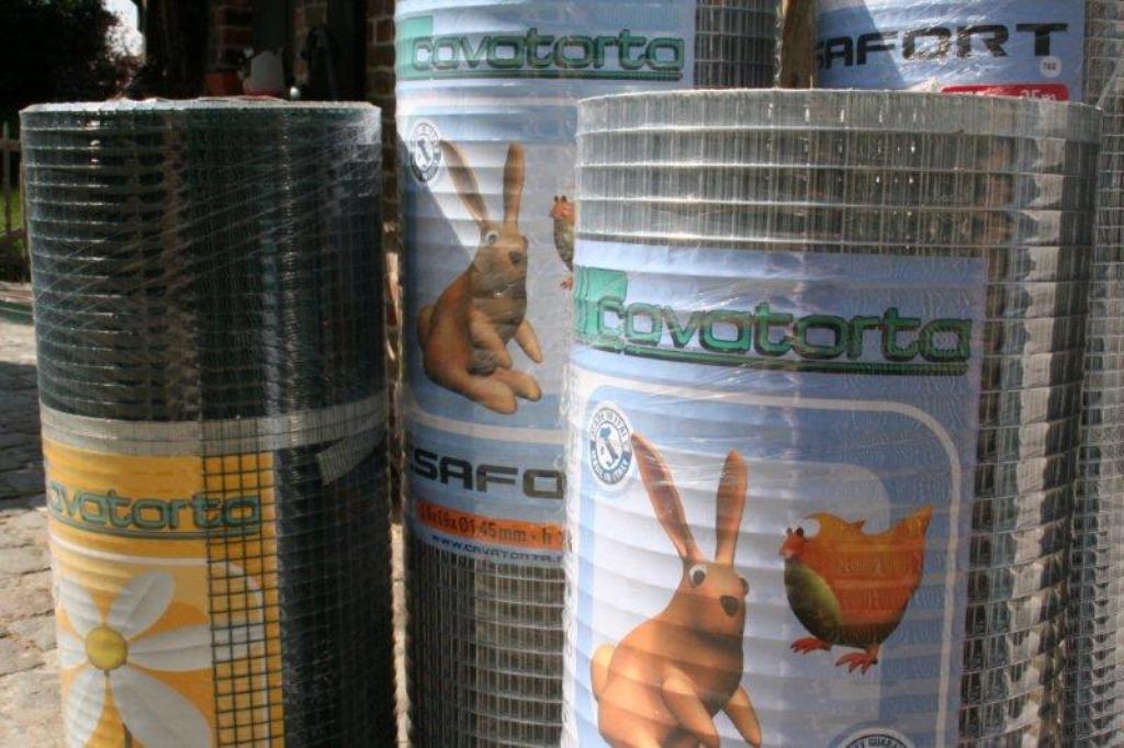 volièredraad verzinkt , zwart of groen, Dieren en Toebehoren, Ophalen, Nieuw, Kooi-accessoires