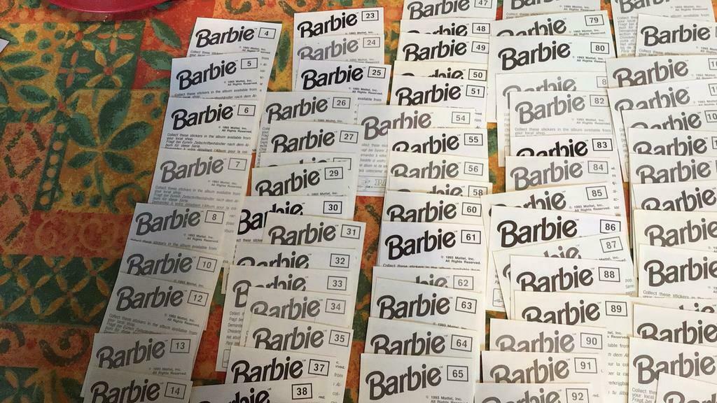 Panini Barbie (w3), Enlèvement ou Envoi, Comme neuf, Plusieurs images