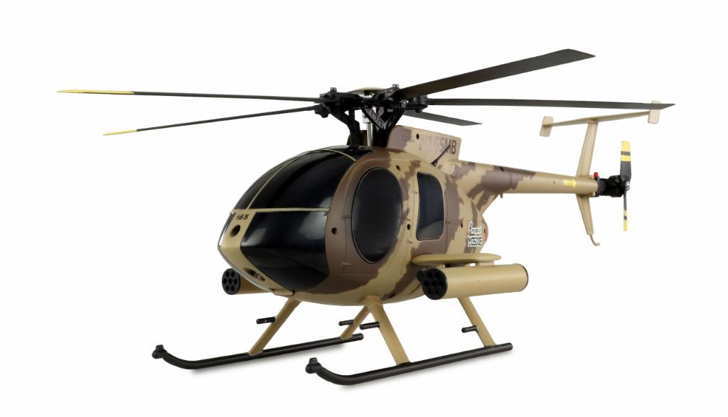 Brushless RC Helikopter Hughes MD500E Military Bruin. RTF, Enlèvement ou Envoi, Neuf, Hélicoptère, RTF (Ready to Fly)