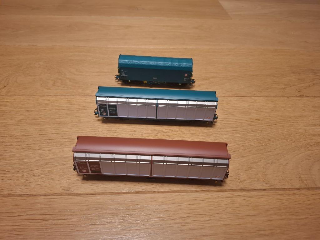 Märklin 47871 - Coffret de 3 wagons marchandises Italie, Ophalen, Zo goed als nieuw, Wagon, Märklin