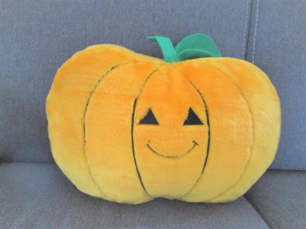 halloween kussen pompoen, Ophalen of Verzenden, Zo goed als nieuw, Versiering