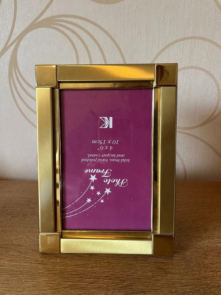 Gouden fotokader, Ophalen of Verzenden