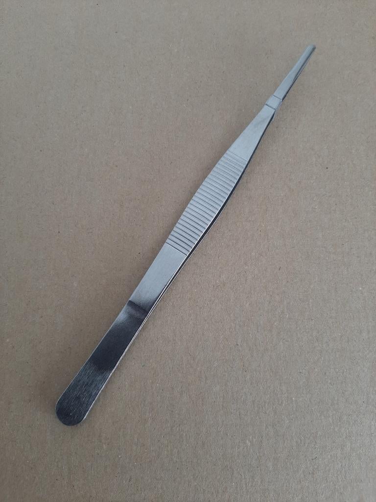 Roestvrije stalen pincet 18 cm voor filatelie NIEUW, Verzenden, Overige typen