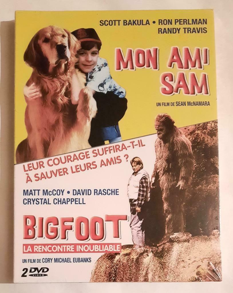 Mon Ami Sam + Bigfoot (Bakula/Perlman) neuf sous blister, Tous les âges, Enlèvement ou Envoi, Neuf, dans son emballage