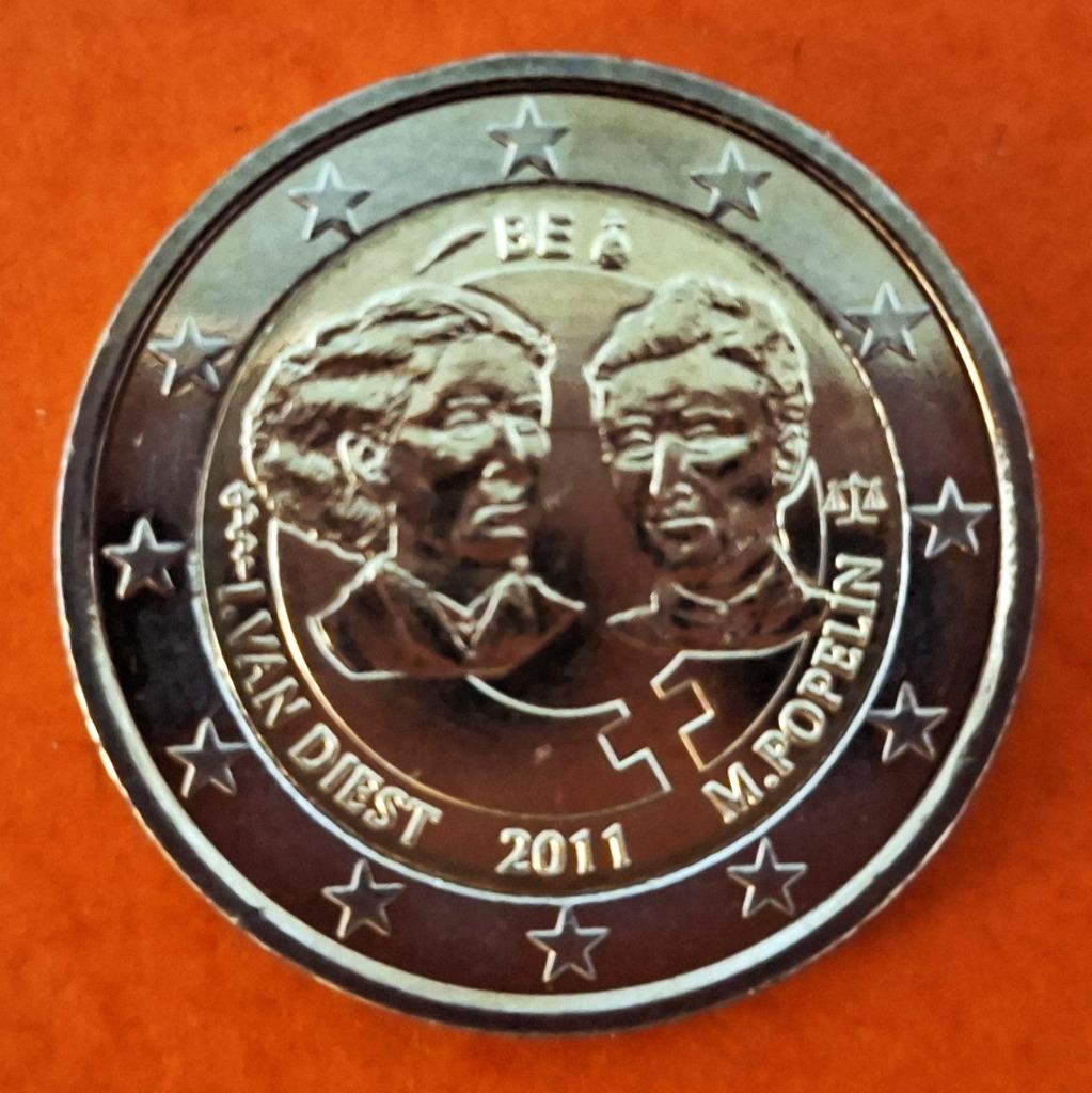 Belgische munt - 2€ - 2011, Postzegels en Munten, Verzenden, Overig, Losse munt