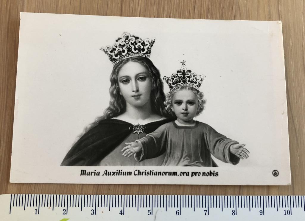 Maria Auxilium Christianorum, ora pro nobis, Ophalen of Verzenden, Gebruikt, Kaart of Prent, Christendom | Katholiek