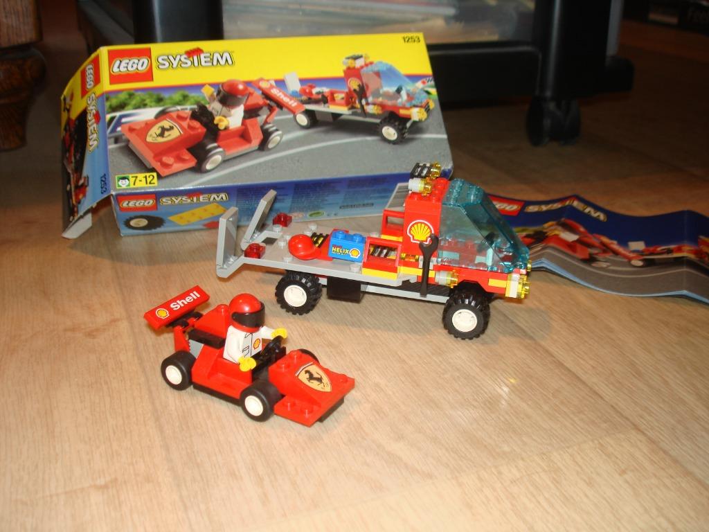 Porte-voitures Lego Shell --- 1253 ---, Enlèvement ou Envoi, Utilisé, Ensemble complet, Lego