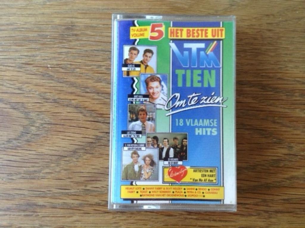 muziekcassette het beste uit tien om te zien 5, Cd's en Dvd's, Cassettebandjes, Ophalen of Verzenden, Nederlandstalig, 1 bandje