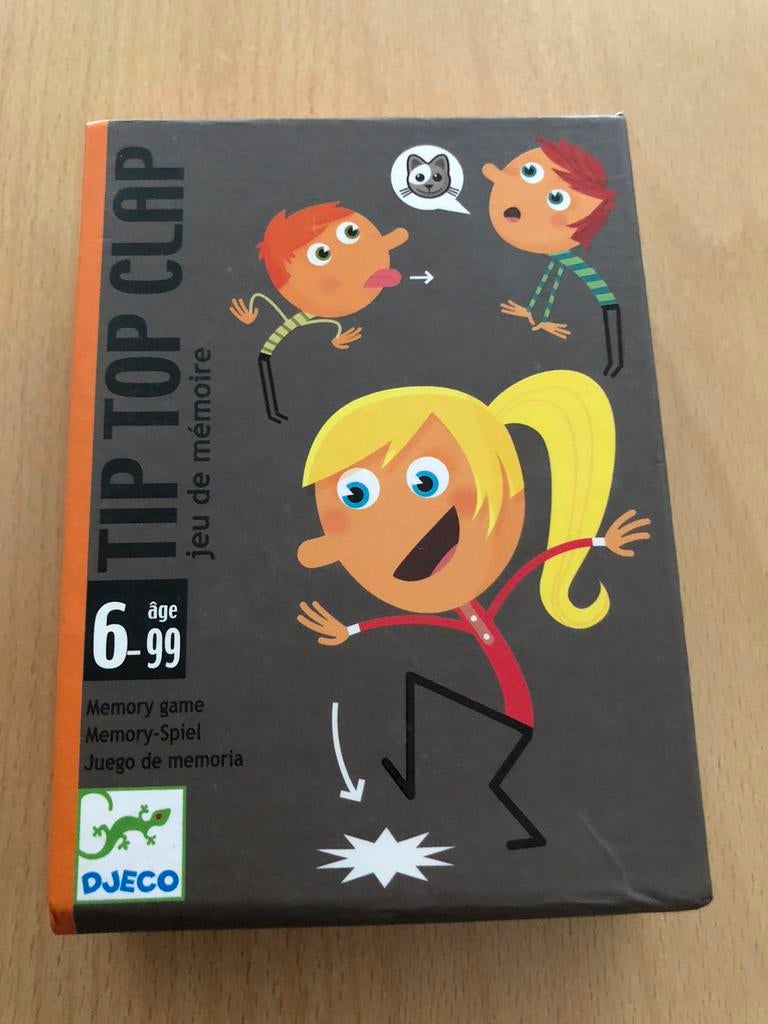 Jeu : Tip Top Clap - Djeco - 6-99 ans - Neuf dans emballage, Hobby & Loisirs créatifs, Enlèvement, Neuf