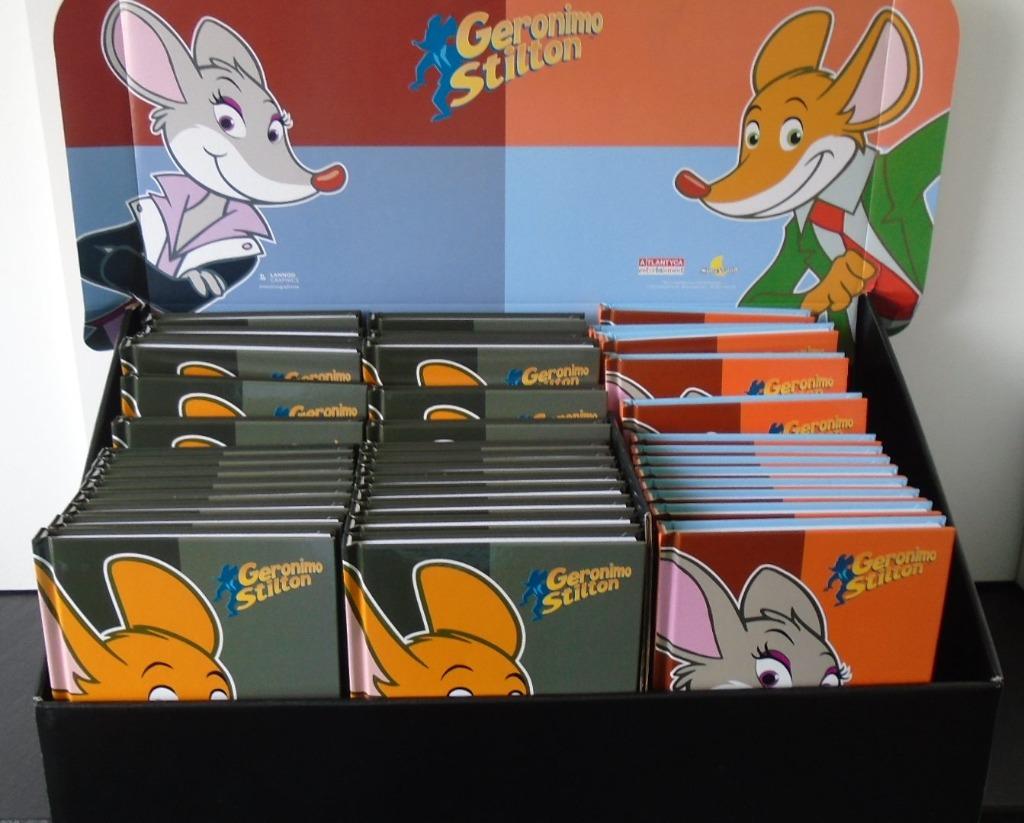 GERONIMO STILTON JONGEN NOTITIEBLOK 18X13,5CM 8 STUKS BLANCO, Divers, Cahiers de notes, Enlèvement ou Envoi, Neuf, A6