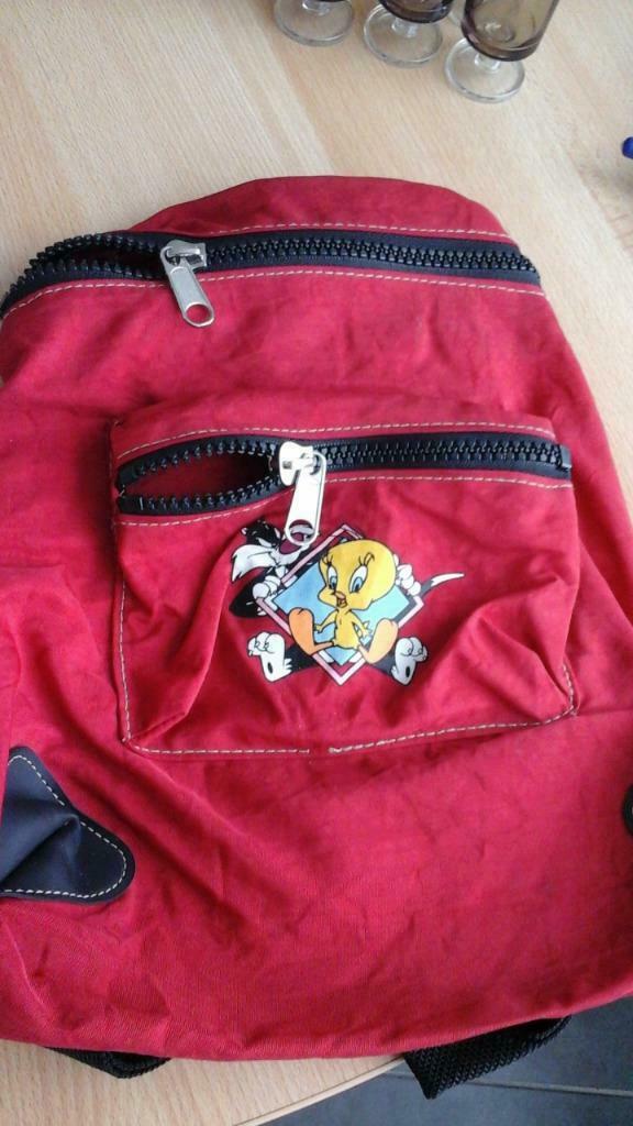 sac à dos  "titi et gros minet"    H: 31cm x 24cm, Autres marques, Enlèvement ou Envoi, Moins de 25 cm, 30 à 45 cm
