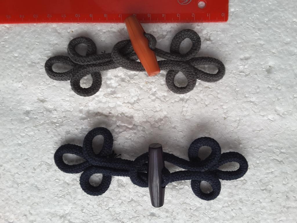 boutons de passementerie 13 cm largeur 4 cm épaisseur 5 mm, Enlèvement ou Envoi, Neuf