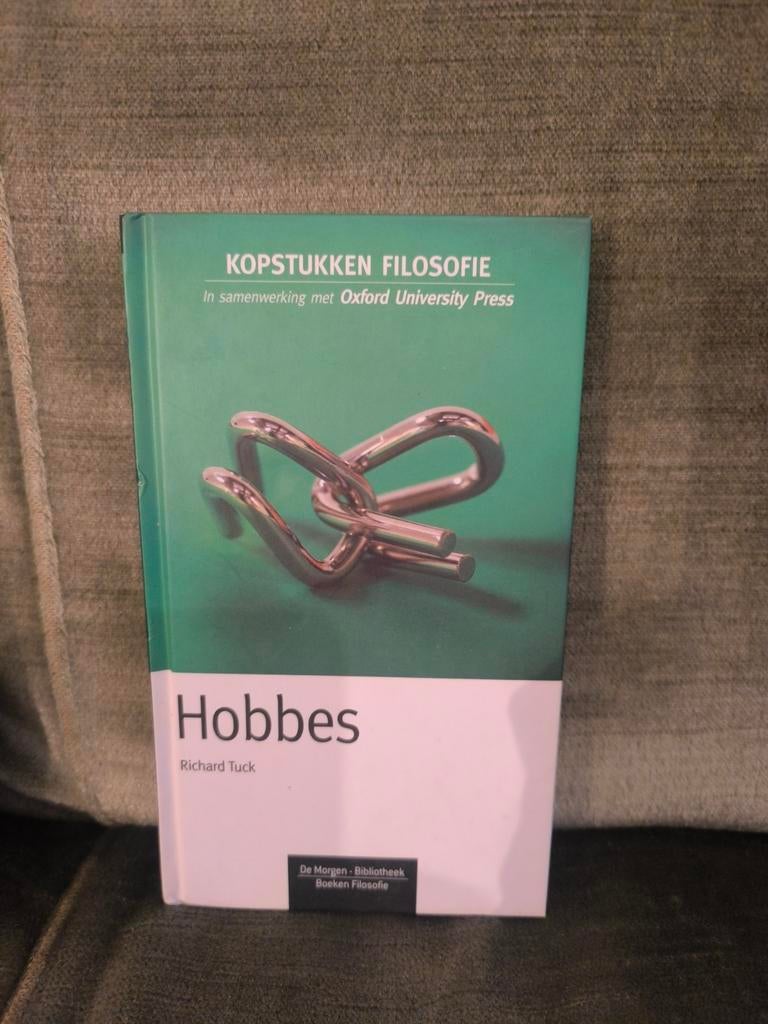 Kopstukken filosofie: Hobbes, Ophalen, Zo goed als nieuw, Richard Tuck