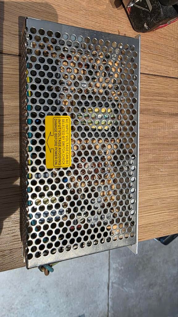 voeding ledverlichting meanwell 220V / 12V 8.5A tot 100Watt, Hobby en Vrije tijd, Elektronica-componenten, Ophalen of Verzenden