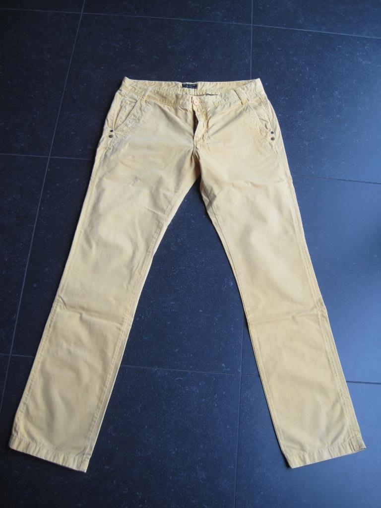 Gele broek River Woods maat 44 F, Ophalen of Verzenden, Gedragen, Geel, River woods