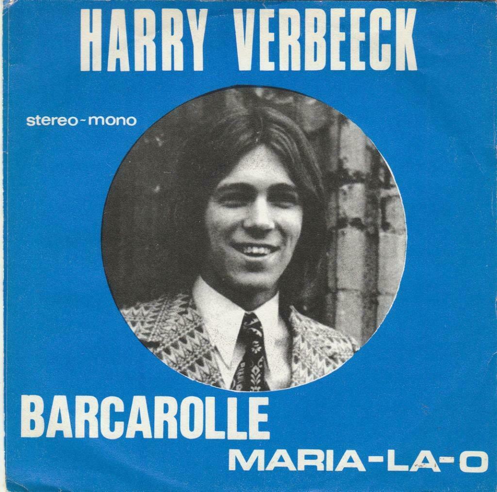 45T: Harry Verbeeck: Barcarolle, Ophalen of Verzenden, Overige formaten