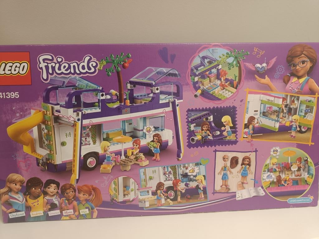 Lego 41395 vriendschapsbus, Ophalen, Zo goed als nieuw, Complete set, Lego