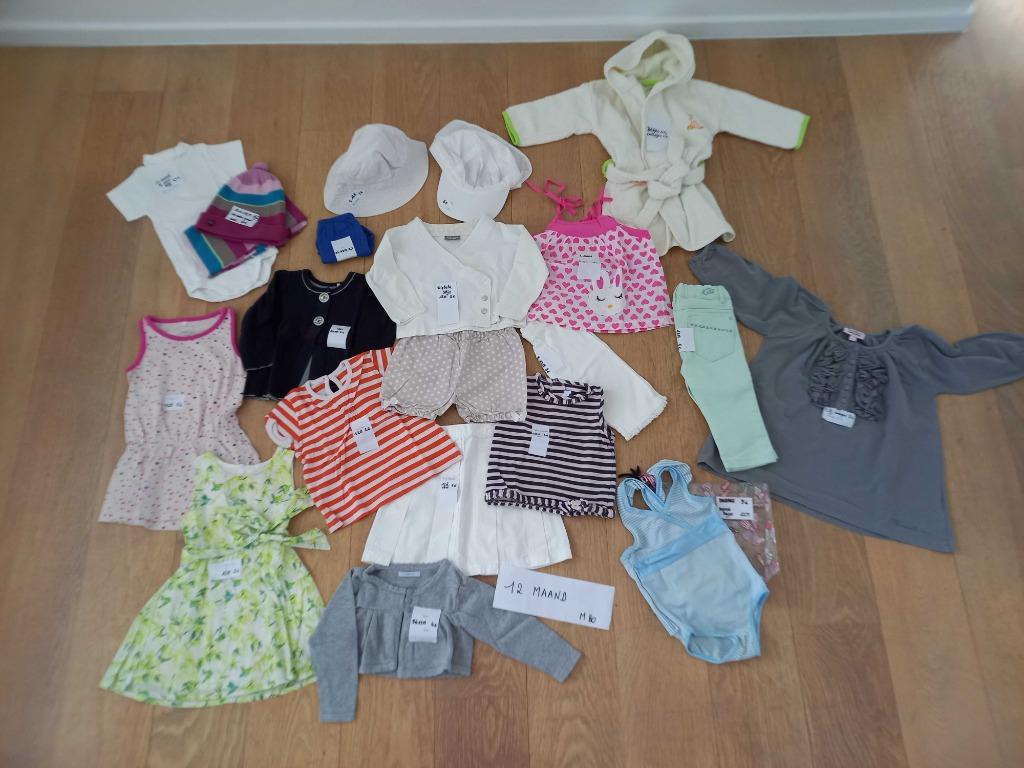 Meisjes merkkledij 1 jaar M80 12 maand Gymp, Filou..., Robe ou Jupe, Enlèvement ou Envoi, Filou & Friends, Comme neuf